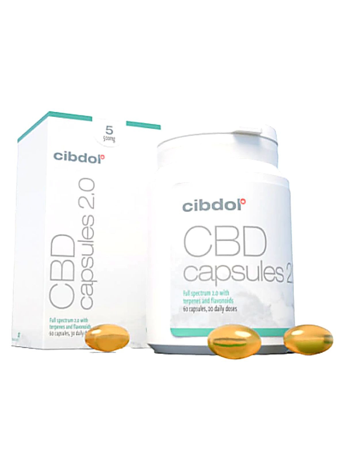 Capsule moi Cibdol 2.0 5% CBD 500mg (60 capsule)