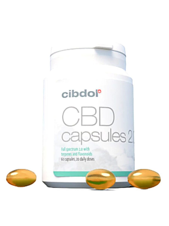 Capsule moi Cibdol 2.0 5% CBD 500mg (60 capsule)