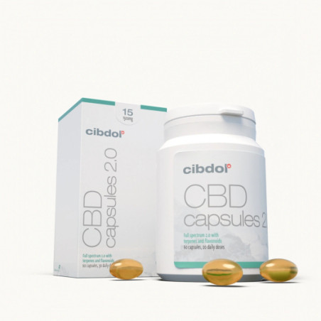 Capsule moi Cibdol 2.0 15% CBD (60 capsule)