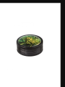 Grinder 'Black Leaf' 2-parti 'THC'    Ø 50mm H 20mm