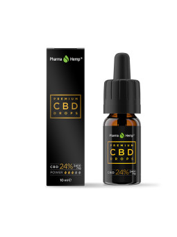 Ulei CBD  PharmaHemp  24% -  PREMIUM  10ml 2400mg CBD