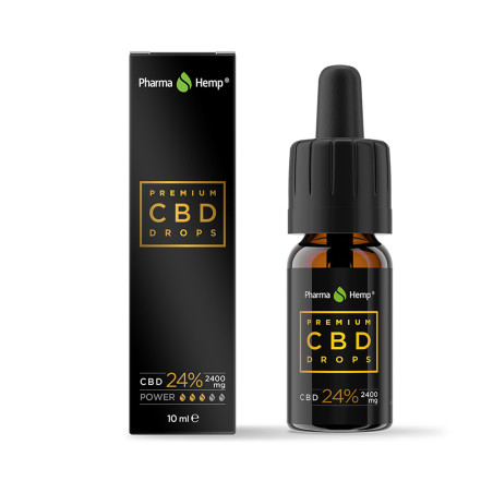 Ulei CBD  PharmaHemp  24% -  PREMIUM  10ml 2400mg CBD