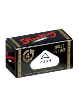 Rola de Foite 'Smoking' Deluxe Neinalbite -4m x 50mm