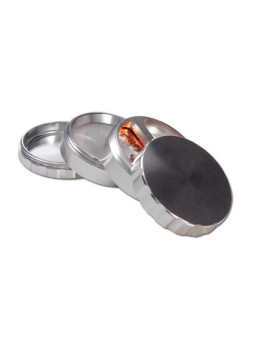 Grinder 'Propeller' Silver - 4Part Ø-62mm