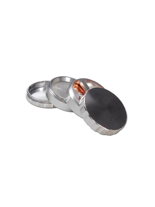 Grinder 'Propeller' Silver - 4Part Ø-62mm