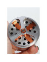 Grinder 'Propeller' Silver - 4Part Ø-62mm