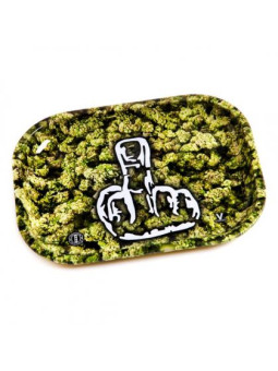 Tava de rulat 'Buds With Middlefinger'