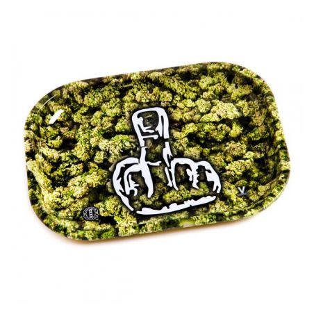 Tava de rulat 'Buds With Middlefinger'