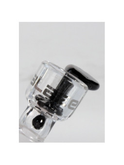 Premium 'Blaze Glass' Glass Bowl Sieve Knob black
